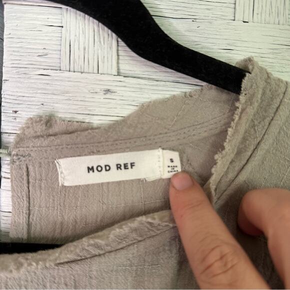 Mod Ref oversize peasant top balloon sleeves Gazzy  bohemian hippie festival - Picture 5 of 10